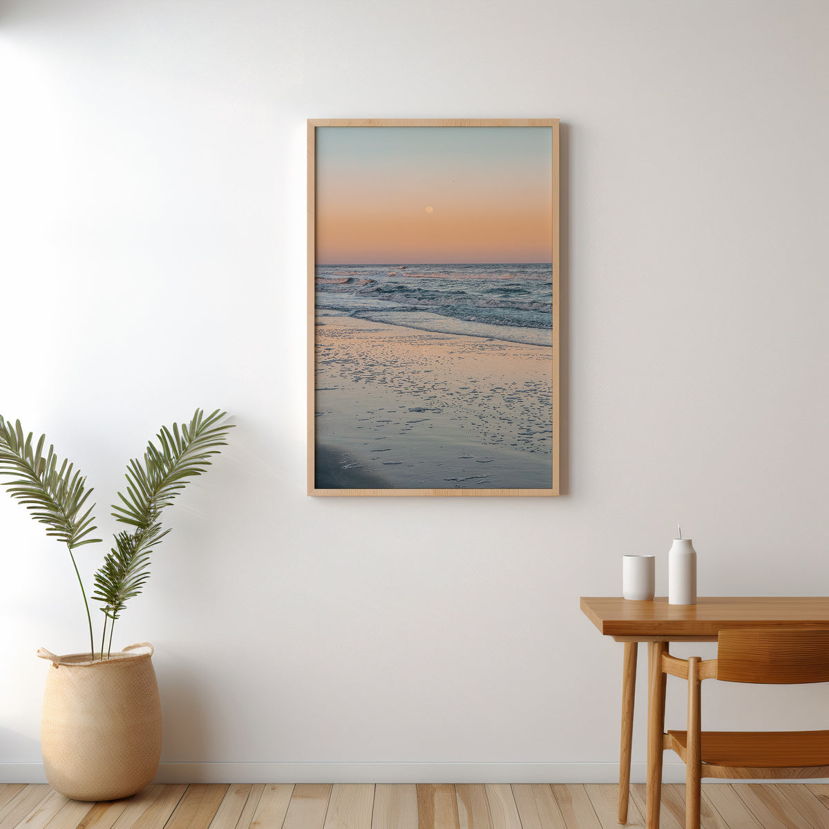 Moonrise Tide | Ocean Photography Print, Coastal Wall Art, Seascape Fine Art Print