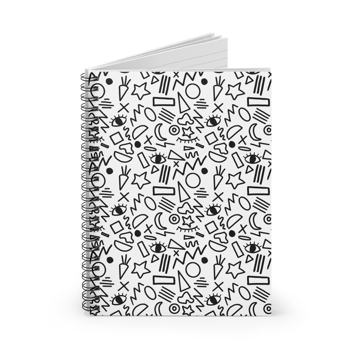 Abstract Spiral Notebook
