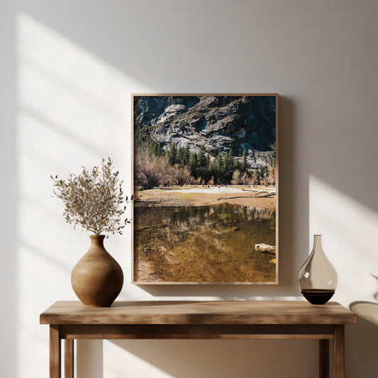 Echo Valley | Mountain Landscape Photography Print, Nature Wall Art, Yosemite Fine Art Print
