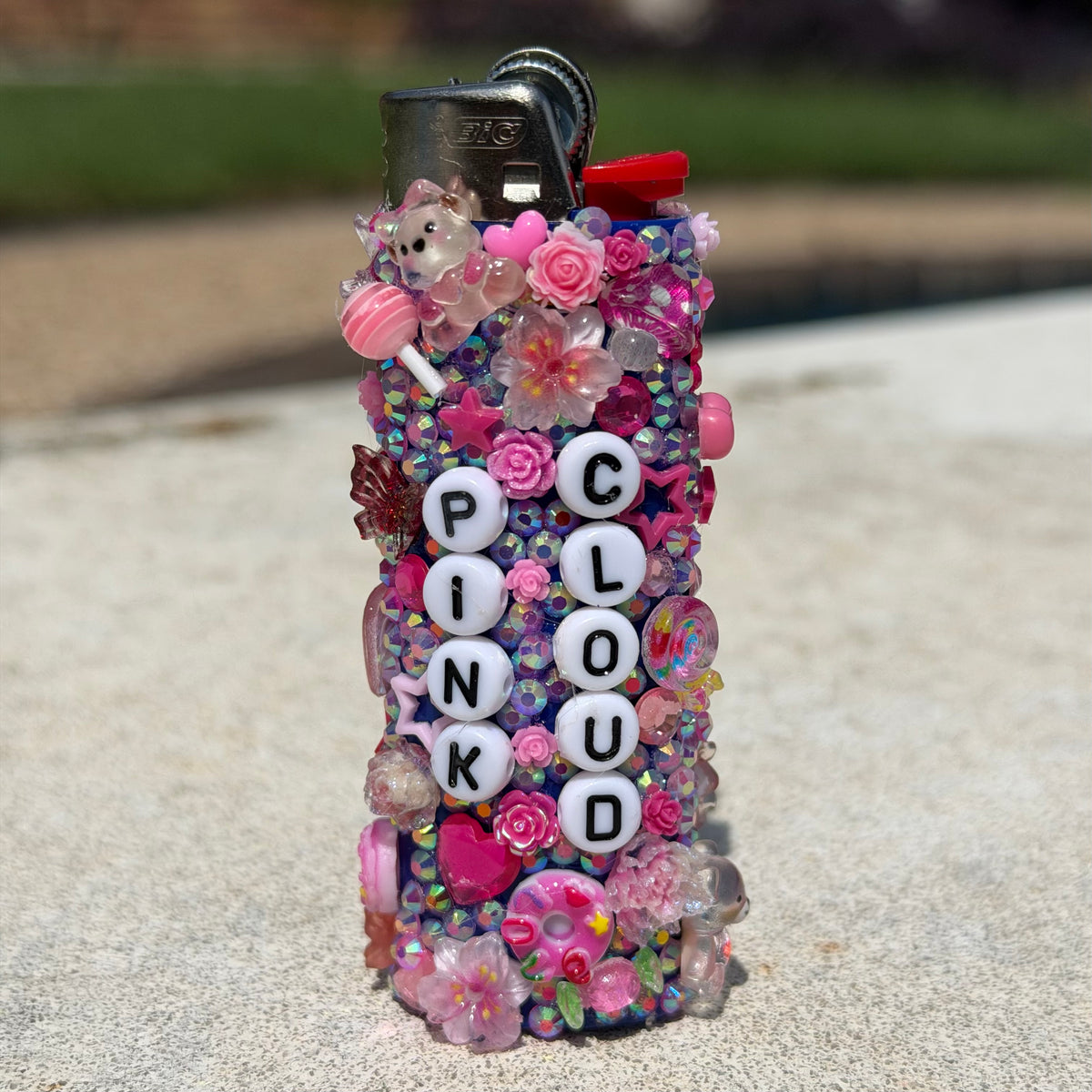 Custom Bedazzled BIC Lighter | Made to Order Rhinestone Lighter | Pick Your Color