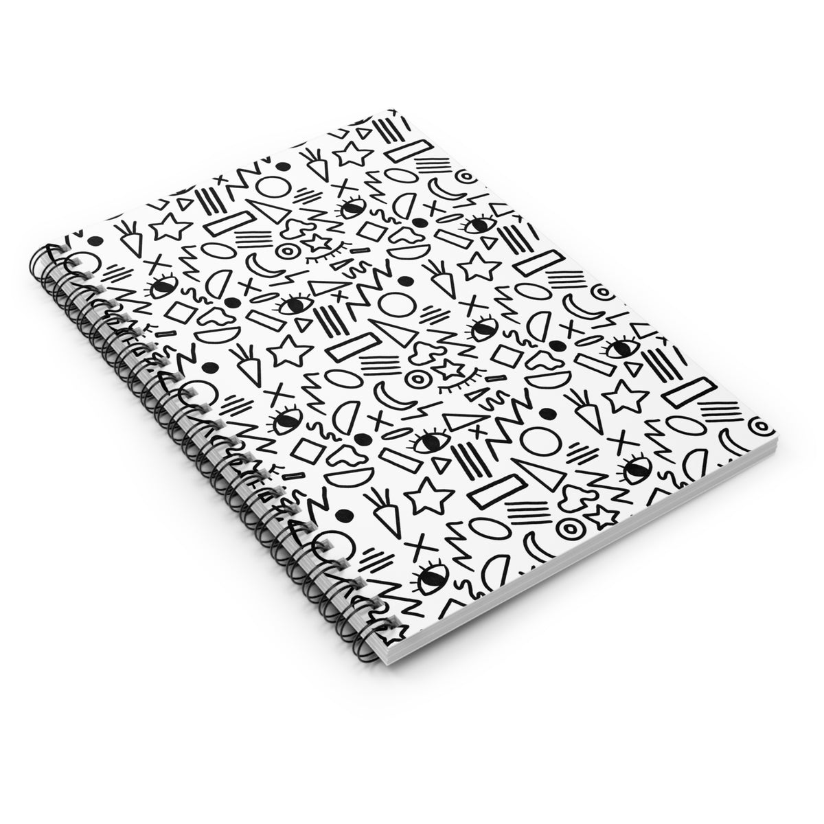 Abstract Spiral Notebook