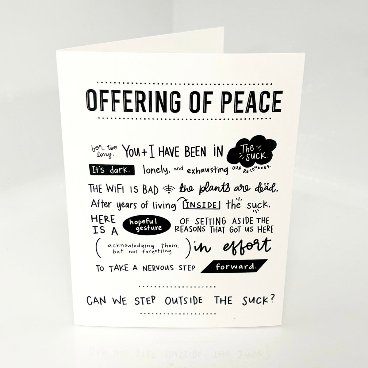 Peace Offering | Greeting Card