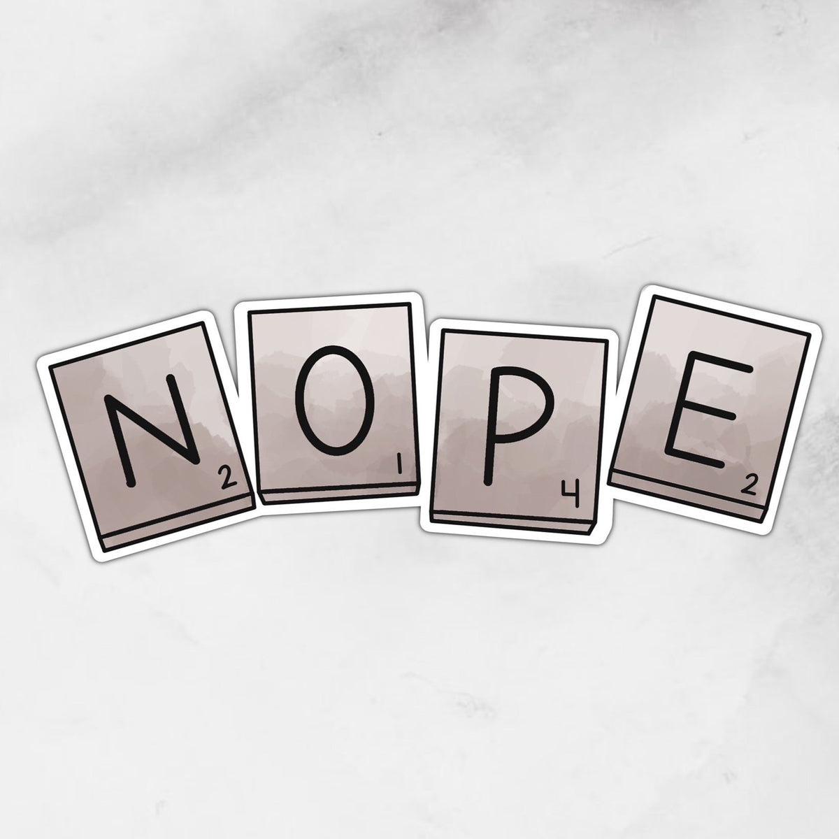 NOPE | Sticker