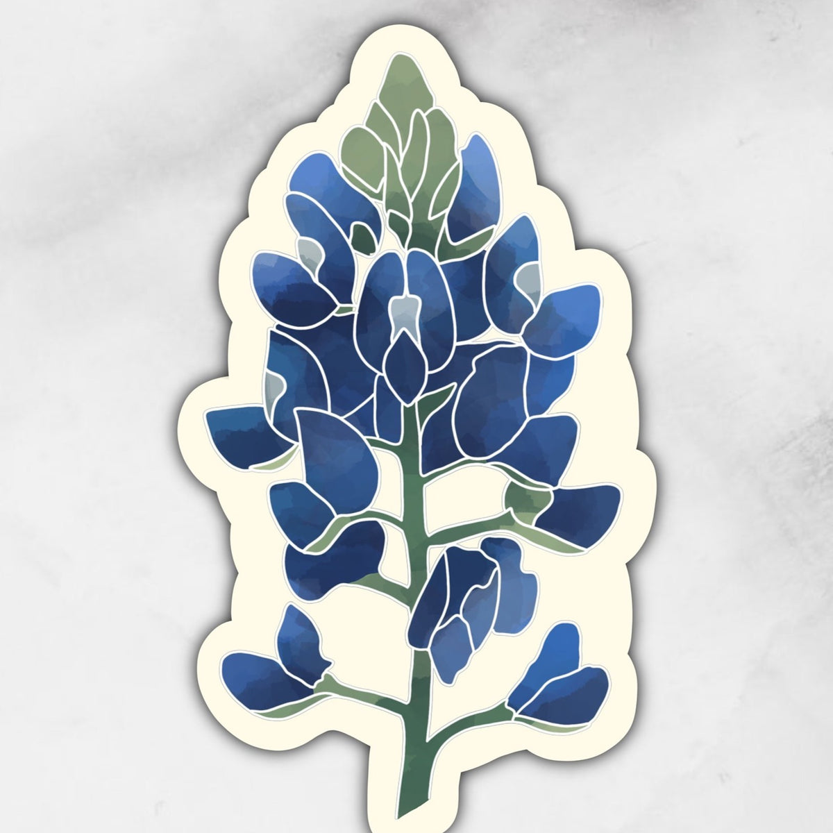 bluebonnet sticker