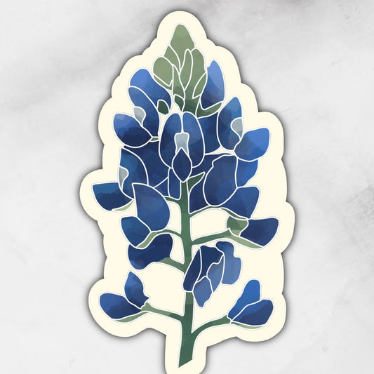 bluebonnet sticker